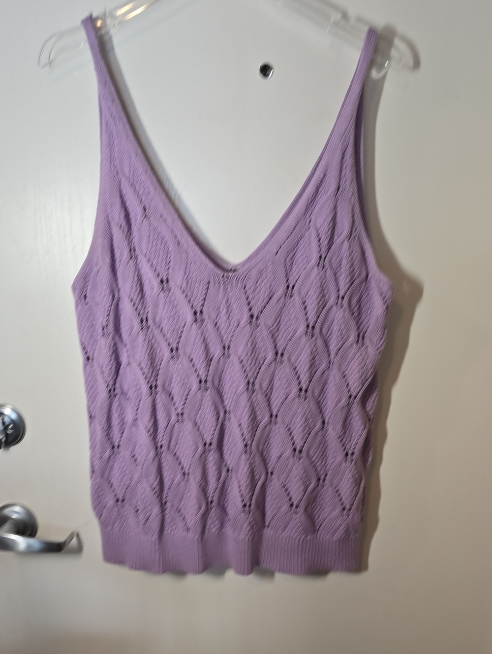Vero Moda Lavender Knit V-Neck Camisole